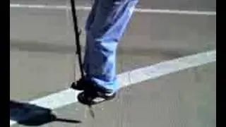 Alex Pogoing on an all Metal Pogo!