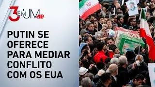 Irã confirma três mil presos em protestos contra o regime do país