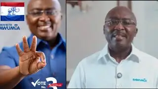 The World 🌎  Is Watching Us Tomorrow, Dr Mahmoud Bawumia's Final Emotional Message To Npp Delegates 