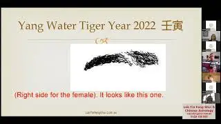 Chinese Zodiacs Animal Signs Forecast for the year of Yang Water Tiger 2022 - By Edgar Lok Tin Yung