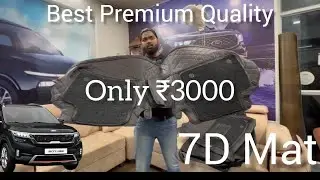 7D MAT PREMIUM QUALITY || KIA SONET || KIA SELTOS || SELTOS IMT || SONET IMT || NARELA DELHI 110040
