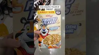 😋 #devenbarbosa #newsnacks #snackfinds #viral #targetfinds #frostedflakes #pillsbury #doritos #food