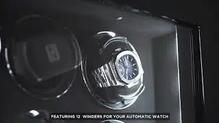 Billstone PD Gentlemen 12 Macassar Wood - Watch Winder