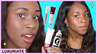 Glossier Makeup Tutorial, I TRIED A FULL FACE OF GLOSSIER MAKEUP #makeup #shorts | Fashionably Zoe