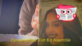Get your hair winter ready with Paradyes Hair color | Coloring my virgin hair | Mini Vlog 
