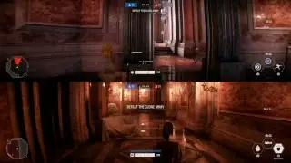Star Wars Battlefront 2 Beta - Split Screen Gameplay - Arcade - PS4 Pro