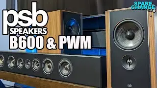 The Super Sleek PSB Speakers PWM & Synchrony B600's Home Theater Setup