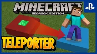 Ganz EINFACHEN TELEPORTER bauen! 😲 - Minecraft PS4 Bedrock Edition Tutorial
