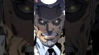 Chairman Go Gun-Hee unleashes his aura ♾️ | Solo Leveling #sololeveling #manhwa #sungjinwoo