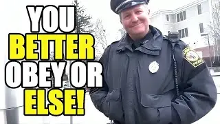 Man Confronts Scary Cop, Fail Intimidation, Gets Put In His Place!