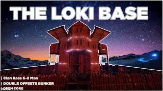 Rust / 2x1 Loki V2 Clan Base / Open Core - Offset Bunkers / New Meta Bunker / Rust T&uuml;rk&ccedil;e