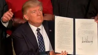 Trump: Jobs over climate change (entire speech)