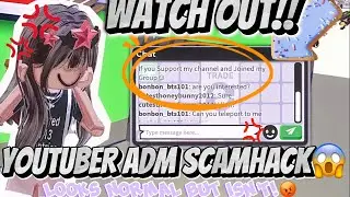 HEADS UP N&rsquo; WATCH OUT!! NEW ADM SCAM NO ONE KNOWS ABOUT?!#adoptme #adoptmescammers #adoptmepets 