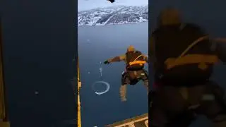 Royal Marines Jump into Norway #military #militarytraining #army