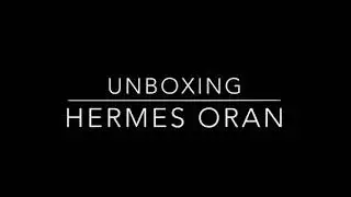 Unboxing Herm&egrave;s Oran Sandals