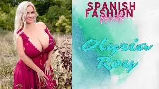 Super Model  Curvy Plus Size Russian American Model Olyria Roy