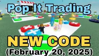 Roblox - Pop It Trading NEW CODE (February 20, 2025)