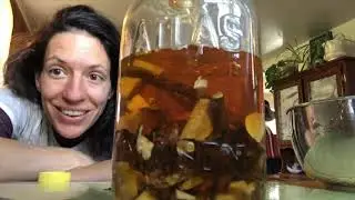 Making Elecampane Honey 4 Cough Syrup