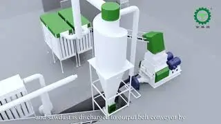 Biomass pellet production line working section 各工段介绍