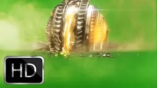HD Green Screen Amazing Mechanism. Chroma Key. AAE