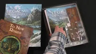 DGA Unboxes Board Games: Legacy of Dragonholt (#1) - Components Overview