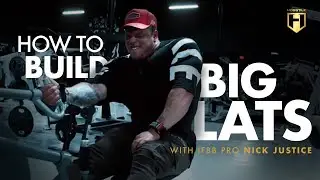 Build Big Lats with IFBB Pro Nick Justice | HOSSTILE