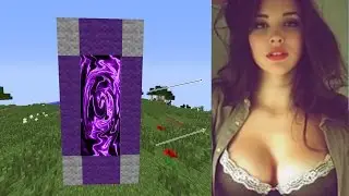 Minecraft'ta Pavyon D&uuml;nyası Portalı !!