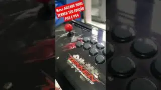 mesa arcade tekken tag ps3 e ps4 edition !! mano itens raro da minha cole&ccedil;&atilde;o !!
