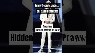 Funny Secrets about Ellen Degeneres #ellendegeneres