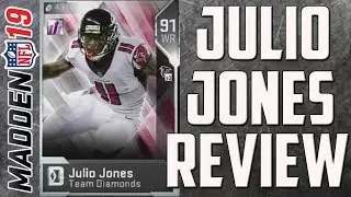 How Good is Diamond Julio Jones? MUT 19 Card Review