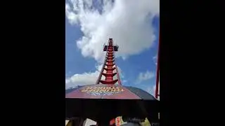 Thunder Striker Front Row POV - Carowinds March 30th