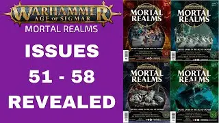 Warhammer Age of Sigmar - Mortal Realms - 51 to 58 revealved!
