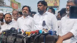 సల్మాన్ అనే దళిత యువకుడి మీద హత్య దాడిని ఖండిస్తూ గుంటూరు ఎస్సీ సెల్ ఆధ్వర్యంలో నిరసన🙏🙏.