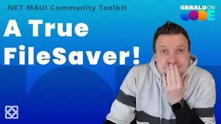 Save Files With Just 1 Line of Code with .NET MAUI FileSaver!