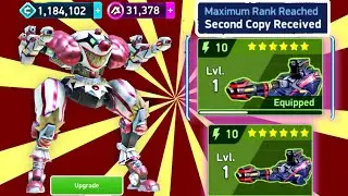 Mech Arena 🤩 Making SECOND COPY Rank Upgrade of Longarm 10 | Double Longarm 10 Finally