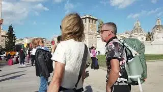 🌎 Piazza Venezia in 🇮🇹 Rome Italy