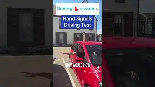 Segnali manuali - un test di guida irlandese #drivingtestroutes
