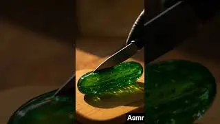 cutting glass cucumber asmr #asmr #aiasmr #asmrsounds #virworldshorts