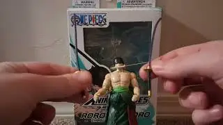 Roronoa Zoro (Three Sword Style) Action Figure Review: Bandai Anime Heroes