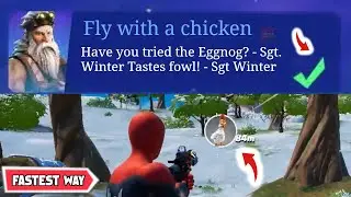 Fly with a CHICKEN | Where does Chicken SPAWN in Fortnite Chapter 3 | Chicken Locations Chapter 3