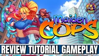 Maiden Cops // Tutorial de Inicio, Gameplay e Impresiones // Playstation // Beat em'up Pixelart