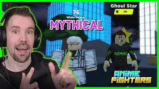 I got Mythical White Reaper in Anime Fighters Simulator | Ghoul Update 4 | Roblox FaZmash #shorts