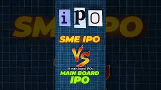 SME IPO VS MAINBOARD IPO📈 #stockmarketindia #stockmarket #ipo #stocks #investing #finance