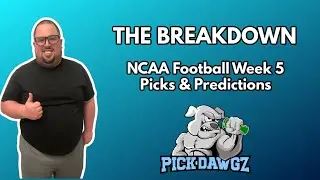 Прогнозы и прогнозы на студенческий футбол, неделя 5 | 27.09.25 | The Breakdown