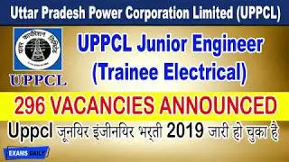 UPPCL JE Vacancy 2019 | UPPCL JE Recruitment 2019 | 296 Junior Engineer Vacancies