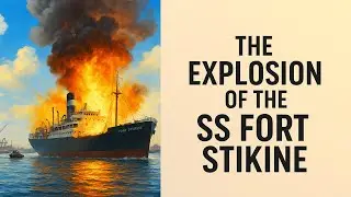 The Explosion of the SS Fort Stikine: Bombay Harbor in Flames (1944)