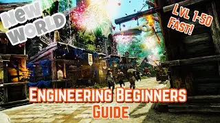 *FAST & EFFICIENT* Don't Waste Resources Early - Engineering Beginners Guide! lvl 1-50 - New World