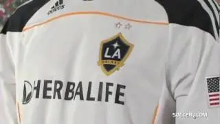 adidas LA Galaxy Authentic Home Jersey