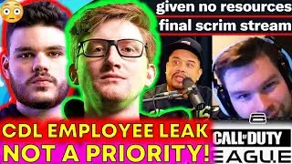 CDL Employee LEAKS Shambles, OpTic Texas LAST Vanguard Scrims?! 😱