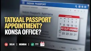 Tatkaal Passport Appointment ❌❓ |  2025 Update